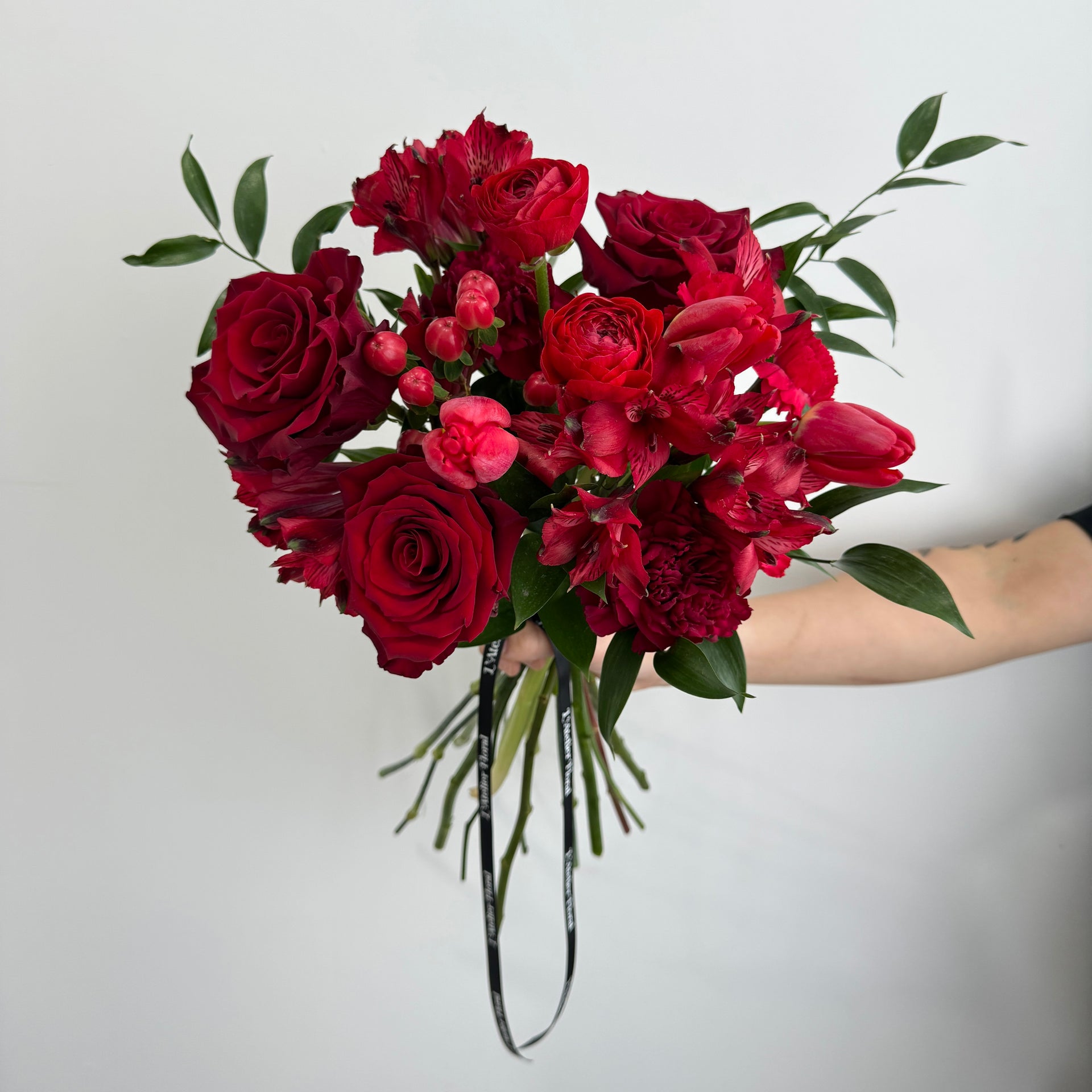 Monochromatic Red Bouquet