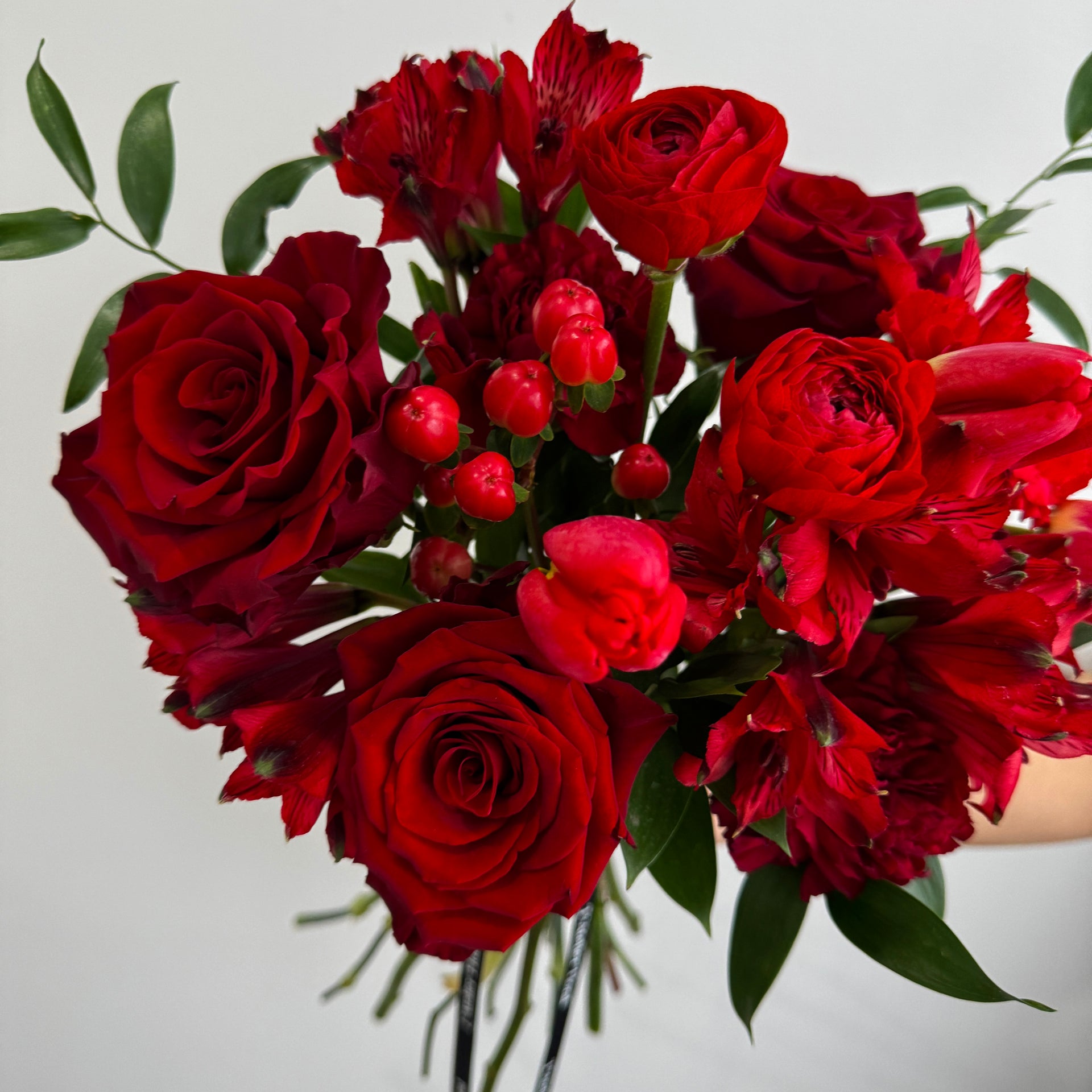 Monochromatic Red Bouquet